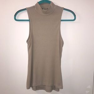 High Neckline Tank Top